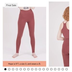 Girlfriend collective float leggings